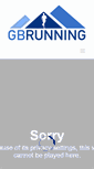 Mobile Screenshot of gbrunning.com